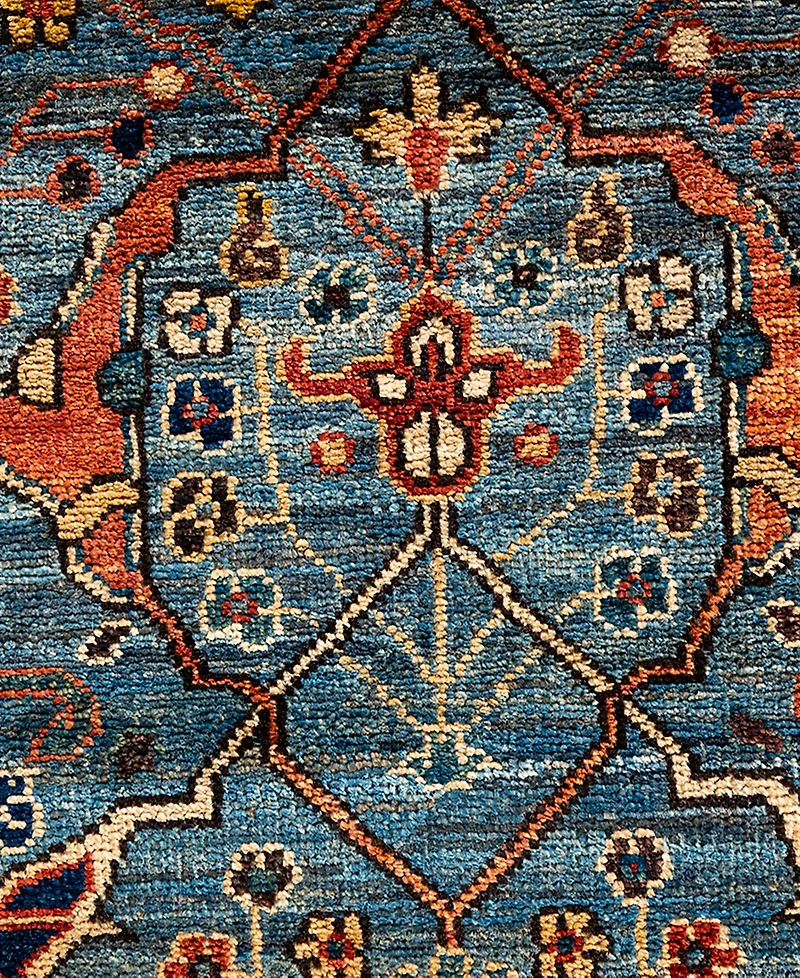 Adorn Hand Woven Rugs Serapi M1993 2'8"x9'9" Runner Area Rug