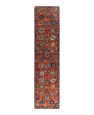 Adorn Hand Woven Rugs Serapi M1993 2'9"x11'8" Runner Area Rug