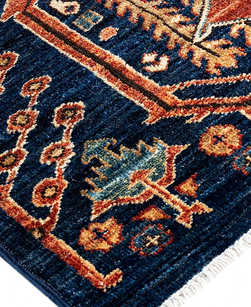Adorn Hand Woven Rugs Serapi M1993 2'8"x11'11" Runner Area Rug