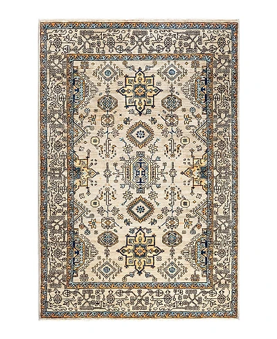 Adorn Hand Woven Rugs Serapi M1993 4'1"x6'1" Area Rug