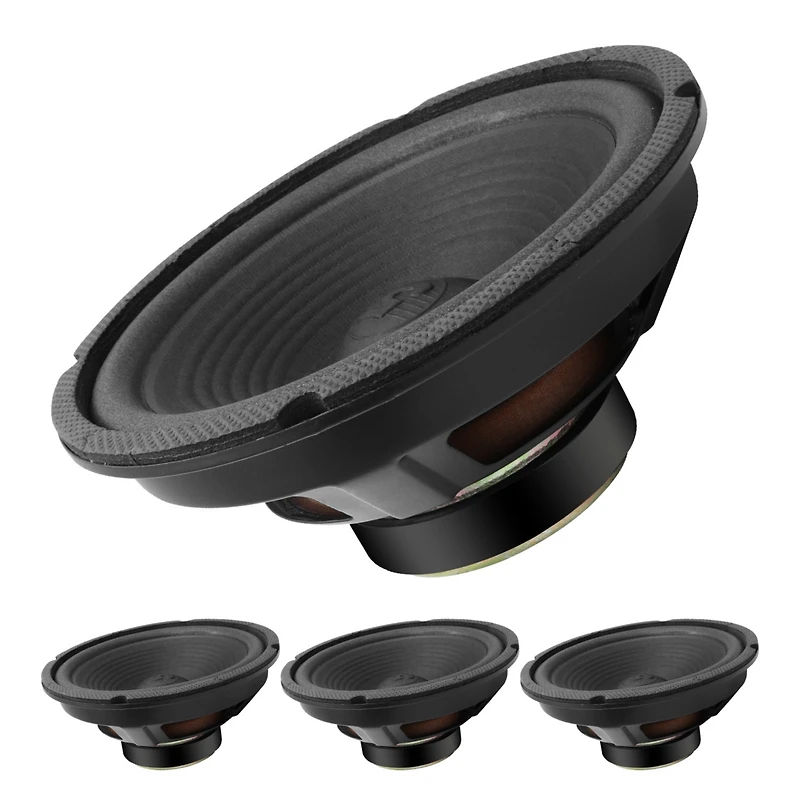 5 Core 8 Inch Subwoofer Speaker 500W Peak 4 Ohm Replacement Car door Bass Sub Woofer - 4 Pcs