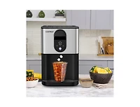 Slickblue Self Dispensing Nugget Ice Maker Countertop with Soft Chewable Pellet Ice Cubes