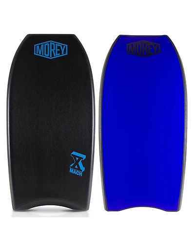 Morey Mach 10 Bodyboard, 40" Crescent Tail Body Board with X-Flex Polypro Core