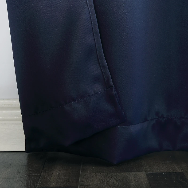 Preston Energy Saving Blackout Rod Pocket Curtain Panel