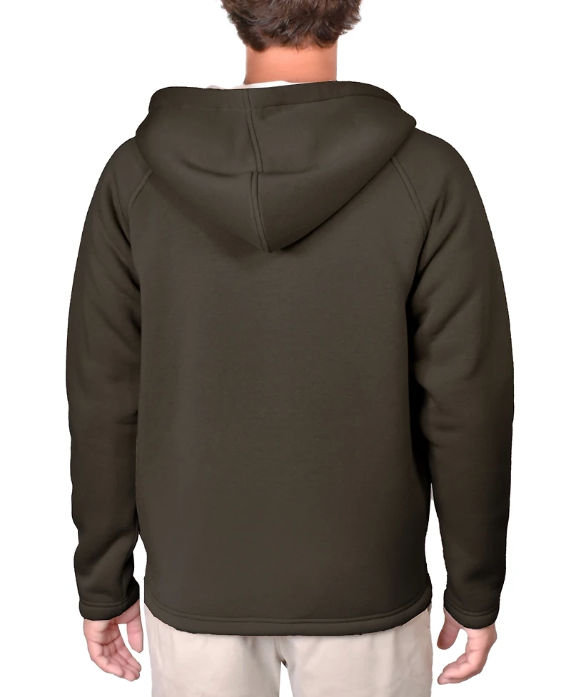 Vintage 1946 Men's Sherpa Bonded Reverse Fleece Hoodie