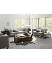 Closeout! Braylei 43" Fabric Armchair, Created for Macy's