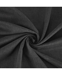 Clifford Heathered Texture Semi-Sheer Tab Top Curtain Panel