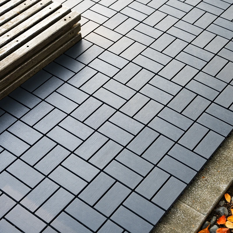 Simplie Fun 44-Pack Interlocking Deck Tiles for Outdoor Use
