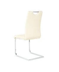 Streamdale Furniture Pu Upholstered Dining Chair (Set of 2)