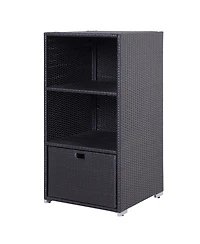 Waterproof Valet Towel Rack w/ Drawer