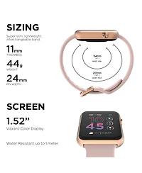 iTouch Air 4 Unisex Silicone Strap Smartwatch 41mm