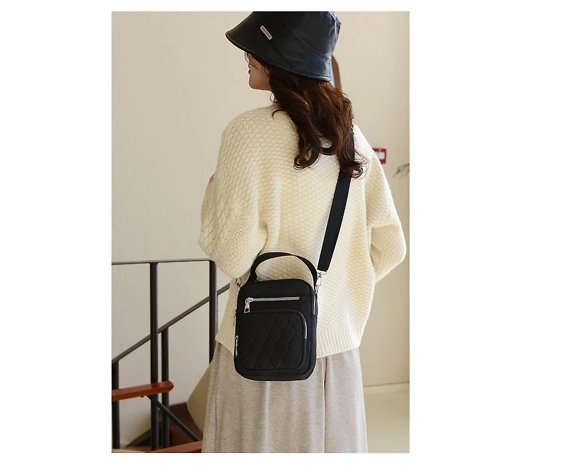 Nicci Nylon Quilted Bag