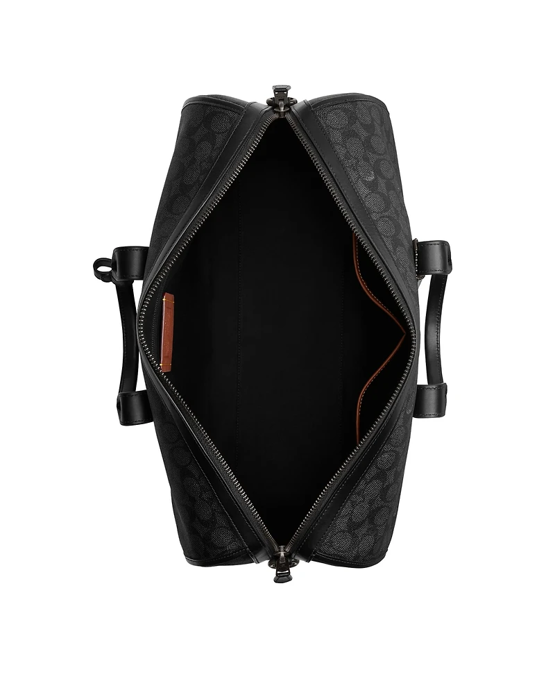 Coach Gotham 45 In Signature Canvas Duffle Bag