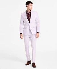 Bar Iii Mens Slim Fit Linen Suit Separates Exclusively At Macys