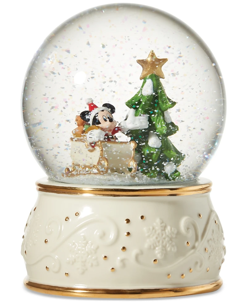 Lenox Mickey Mouse Snow Globe
