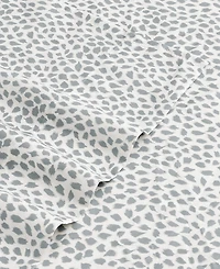 Sunham Microfiber Easy Care Printed -Pc. Sheet Set
