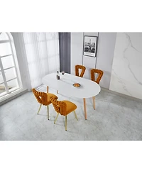 Streamdale Furniture Multipurpose Extensible Table, 100-180x100x75 cm