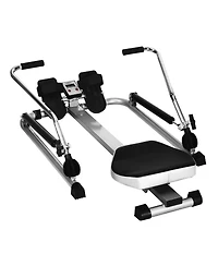 Vebreda Exercise Adjustable Double Hydraulic Resistance Rowing Machine