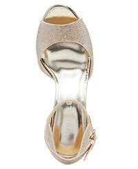 Anne Klein Women's Vista Embellished Platform Dress Sandals