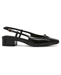 Anne Klein Women's Natalie Snip Toe Slingback Flats