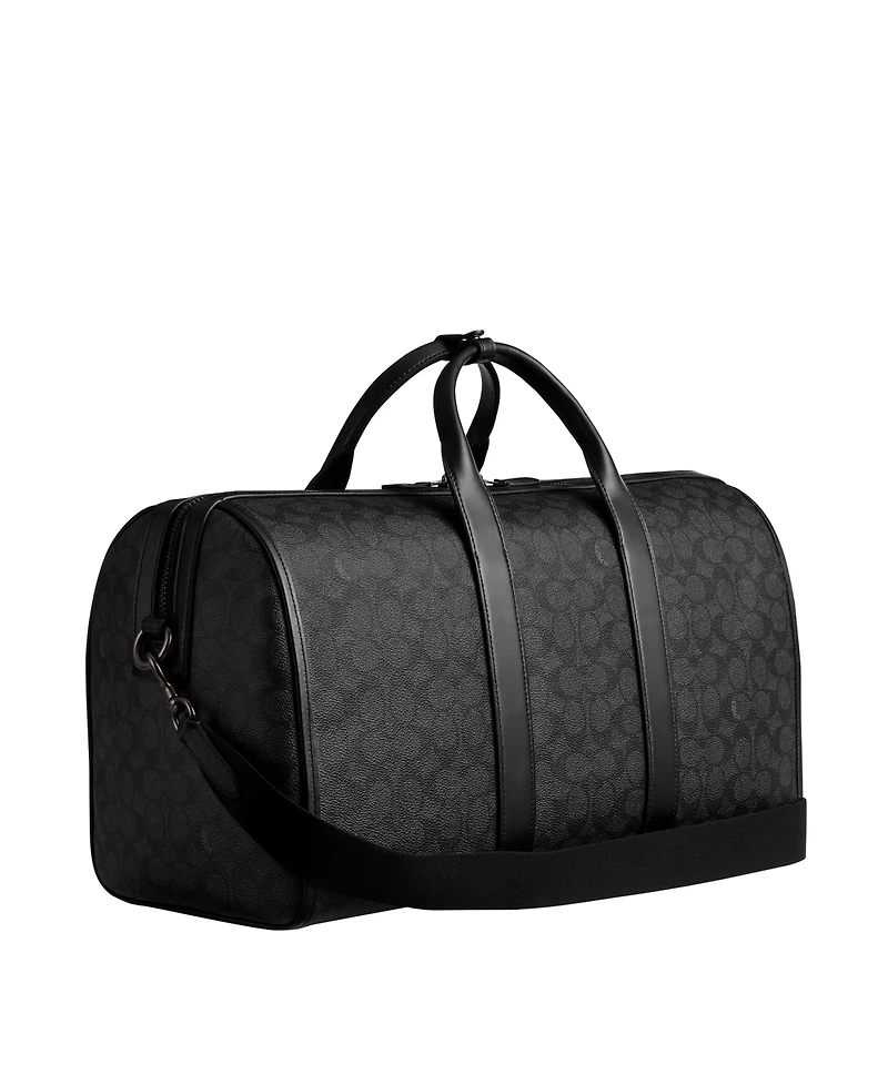 Coach Gotham 45 In Signature Canvas Duffle Bag