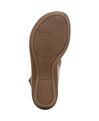 Soul Naturalizer Sivan Toe Loop Ankle Strap Sandals