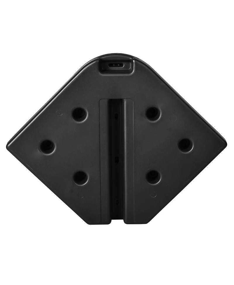 Streamdale Furniture 4-Piece Cantilever Umbrella Base Weights for Cross Base Stands