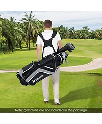 Lightweight Golf Stand Bag with 14 Way Top Dividers and 6 Pockets