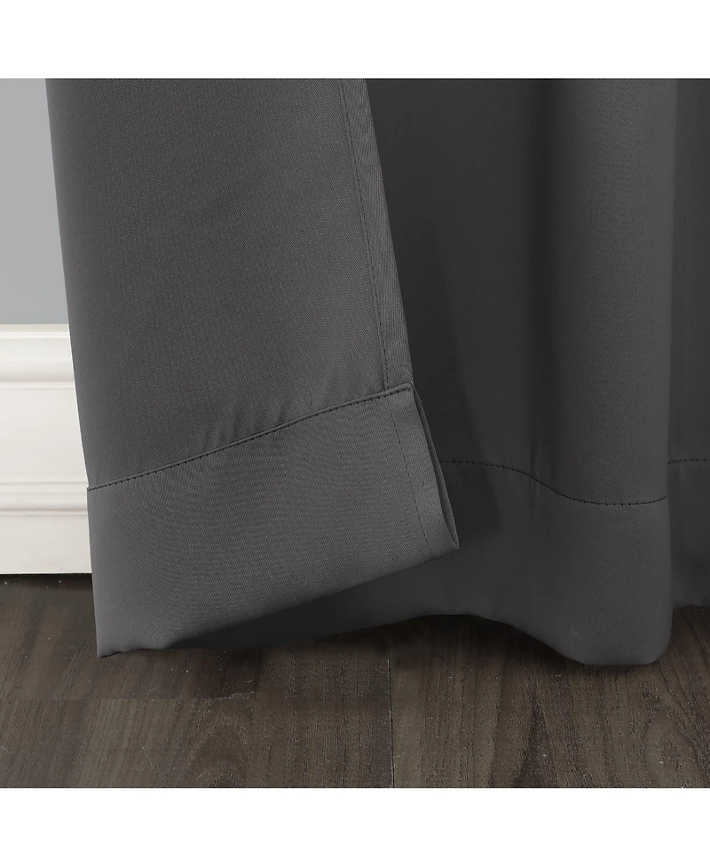 Preston Extra-Wide Blackout Grommet Sliding Patio Door Curtain Panel