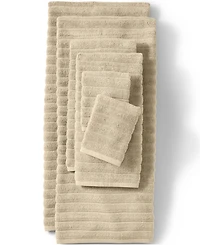 Lands' End Organic Cotton Rib 6-Piece Towel Set