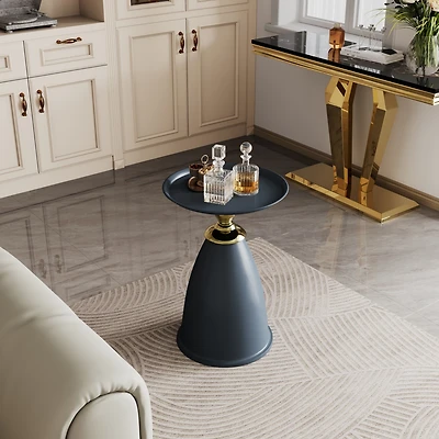 Streamdale Iron End Table for Small Spaces