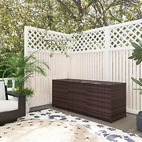 175 Gallon Outdoor Rattan Box with Inner Liner