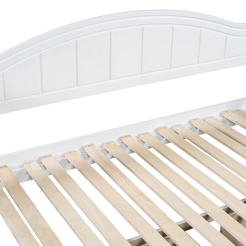 Streamdale Furniture Twin Daybed with Trundle, Storage & Extension, Grey (Arrives 9.12)