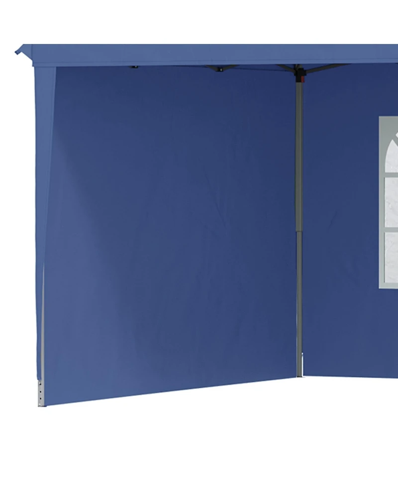 10'x20' Canopy Tent with Sidewalls, Heavy Duty Gazebo for Outdoor Events