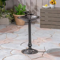 Simplie Fun Vintage Copper Bird Bath For Garden Delight