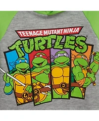 Teenage Mutant Ninja Turtles Toddler Boys Fleece Pullover Hoodie to (2T - 18-20)