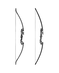 Yescom Recurve Bow Set Takedown Arrow Archery Hunting Right Hand Longbow Shooting Kit