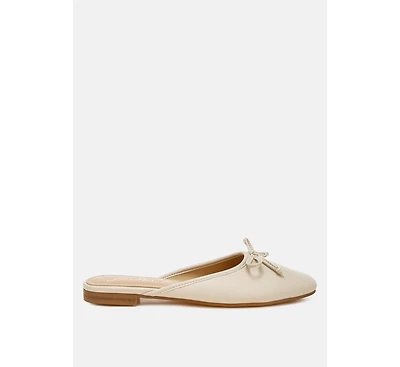 Eras Bow Slip-On Flat Mules