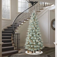 Puleo 7.5-ft. Stratford Pine Tree with 500 Clear Lights & Stand