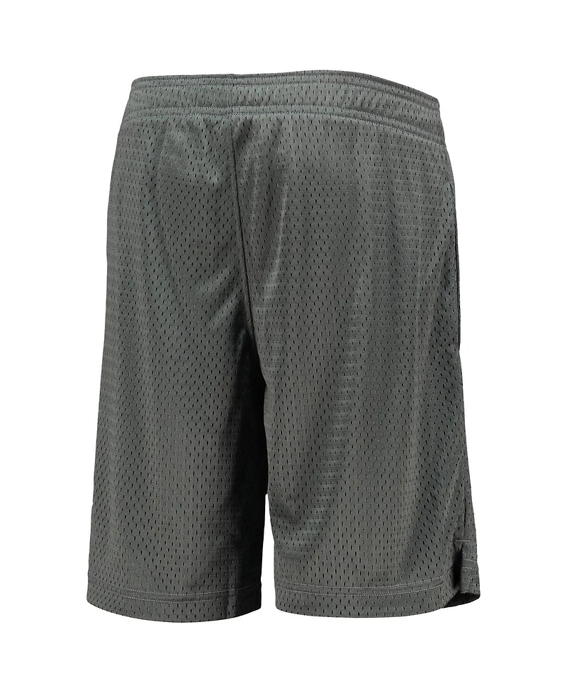 Champion Big Boys and Girls Charcoal Florida State Seminoles Classic Mesh Shorts