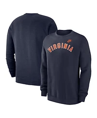 Nike Men's Navy Virginia Cavaliers Vintage Block Wordmark Core T-Shirt