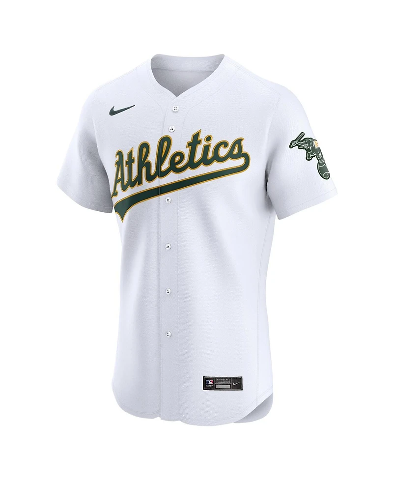 Nike Men's White Oakland Athletics Home Elite Jersey