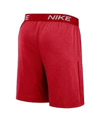 Nike Men's Red Los Angeles Angels Authentic Collection Practice Performance Shorts