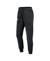 Nike Men's Black Georgia Bulldogs Sideline Club Fleece Joggers