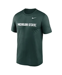 Nike Men's Michigan State Spartans Primetime Legend Wordmark T-Shirt
