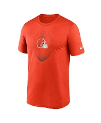 Nike Men's Orange Cleveland Browns Primetime Legend Icon Performance T-Shirt