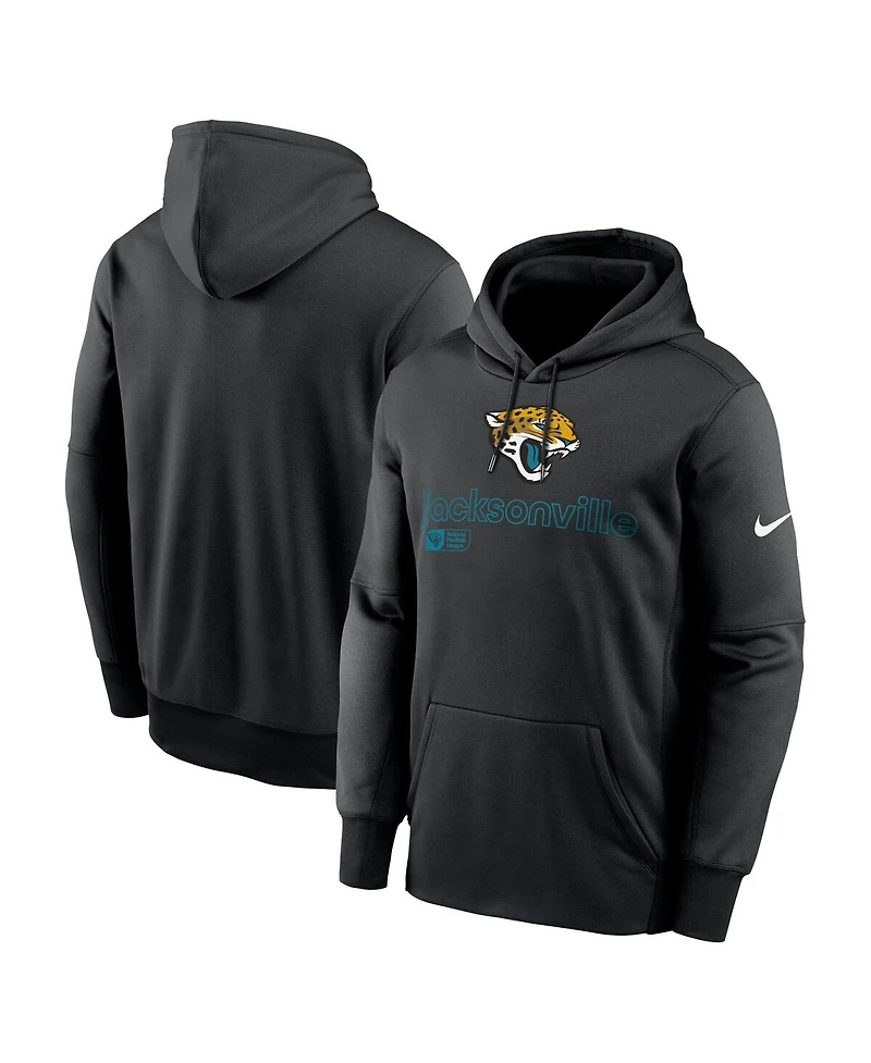 Nike Men's Black Jacksonville Jaguars Performance Pullover Hoodie