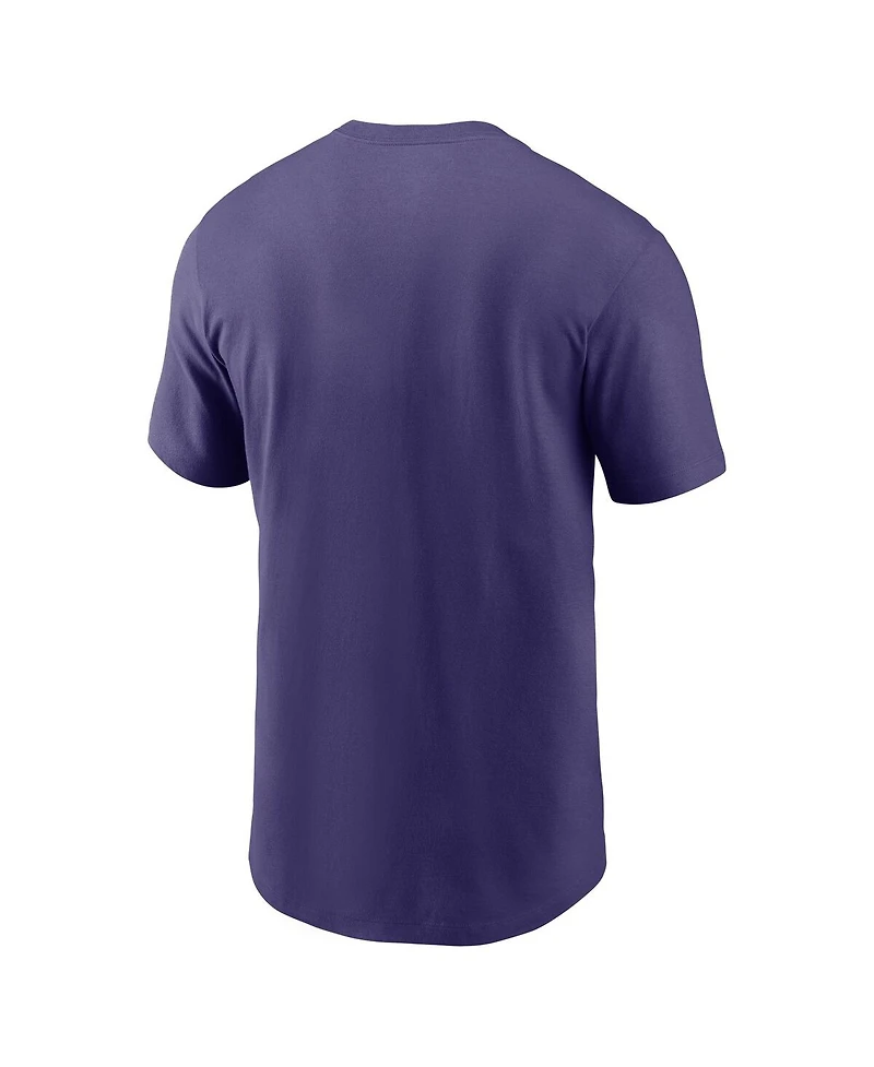 Nike Men's Purple Clemson Tigers Legacy Alternate Logo T-Shirt