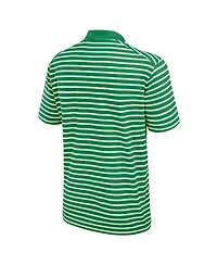 Nike Men's Green/White Oregon Ducks Primetime Victory Striped Performance Polo