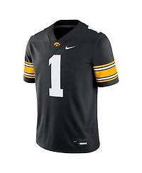 Nike Men's 1 Black Iowa Hawkeyes Game Jersey